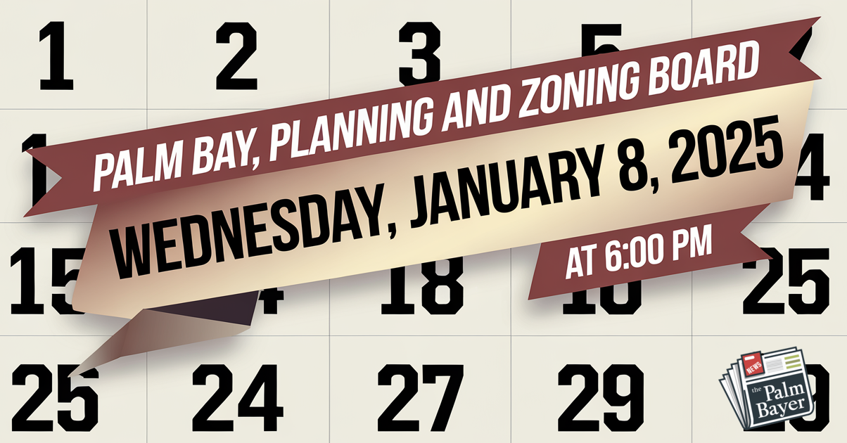 Image for article: Major Decisions Ahead: Palm Bay Planning and Zoning Meeting on January 8, 2025