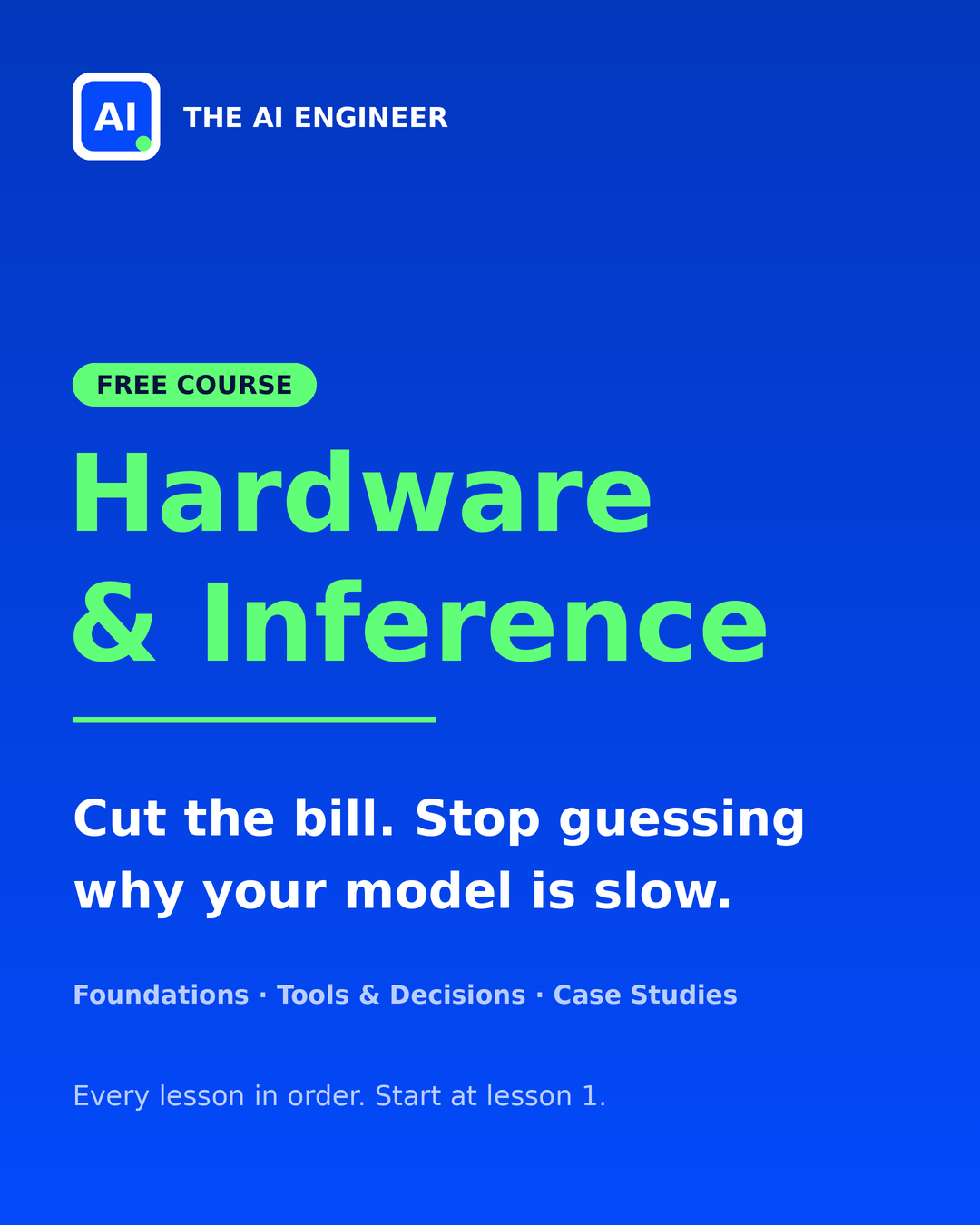 ⚡ Hardware & Inference