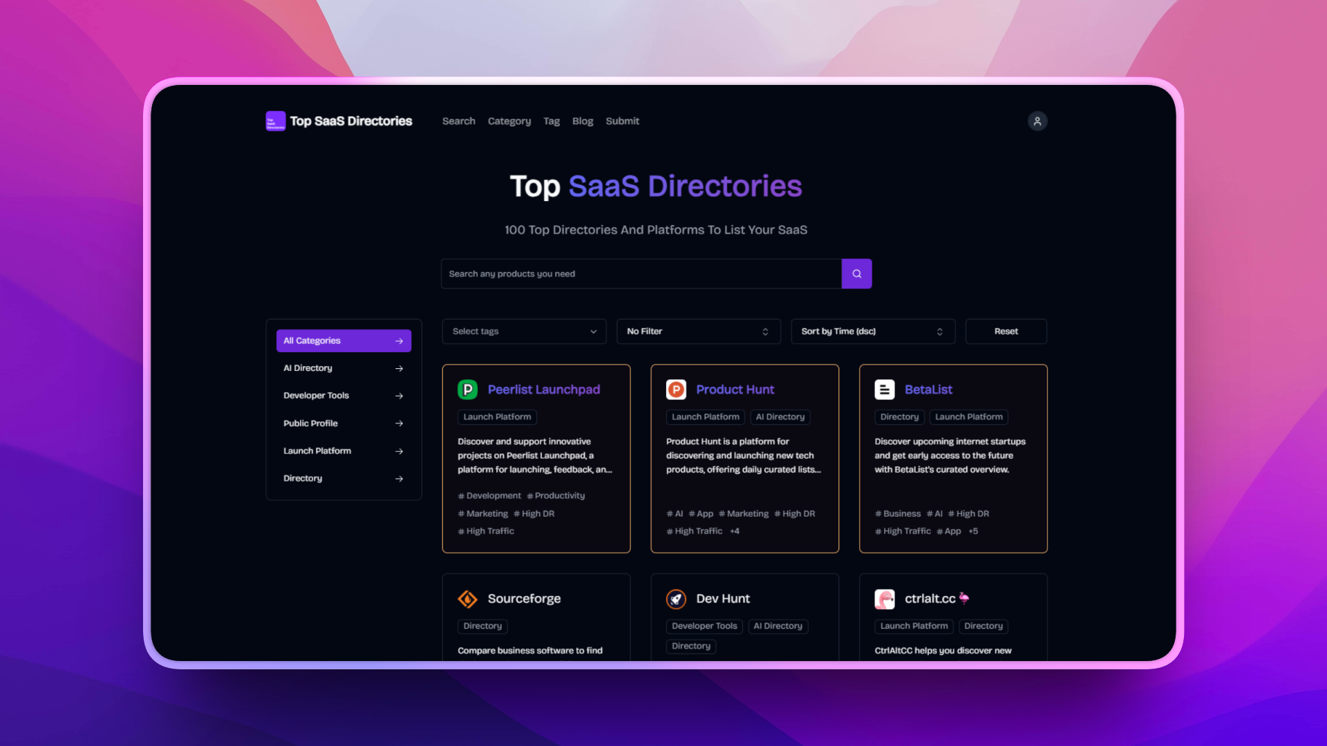 Micro SaaS Idea: Curated Directory List Platform for SaaS Growth & Launches