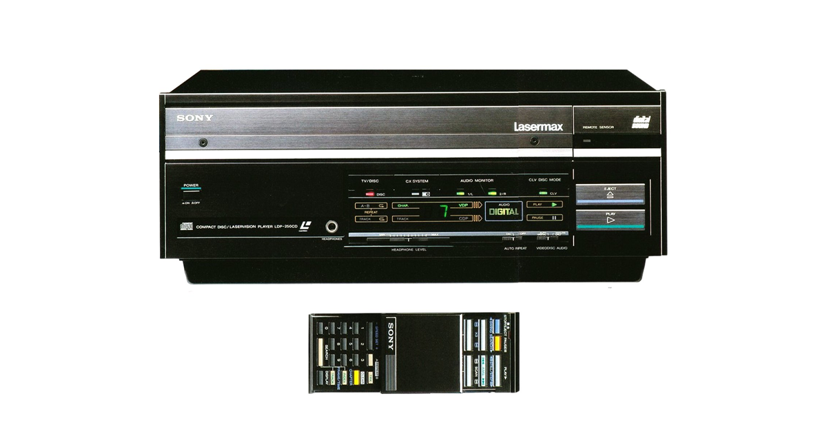 Sony and the Shape of LaserDisc - by ObsoleteSony