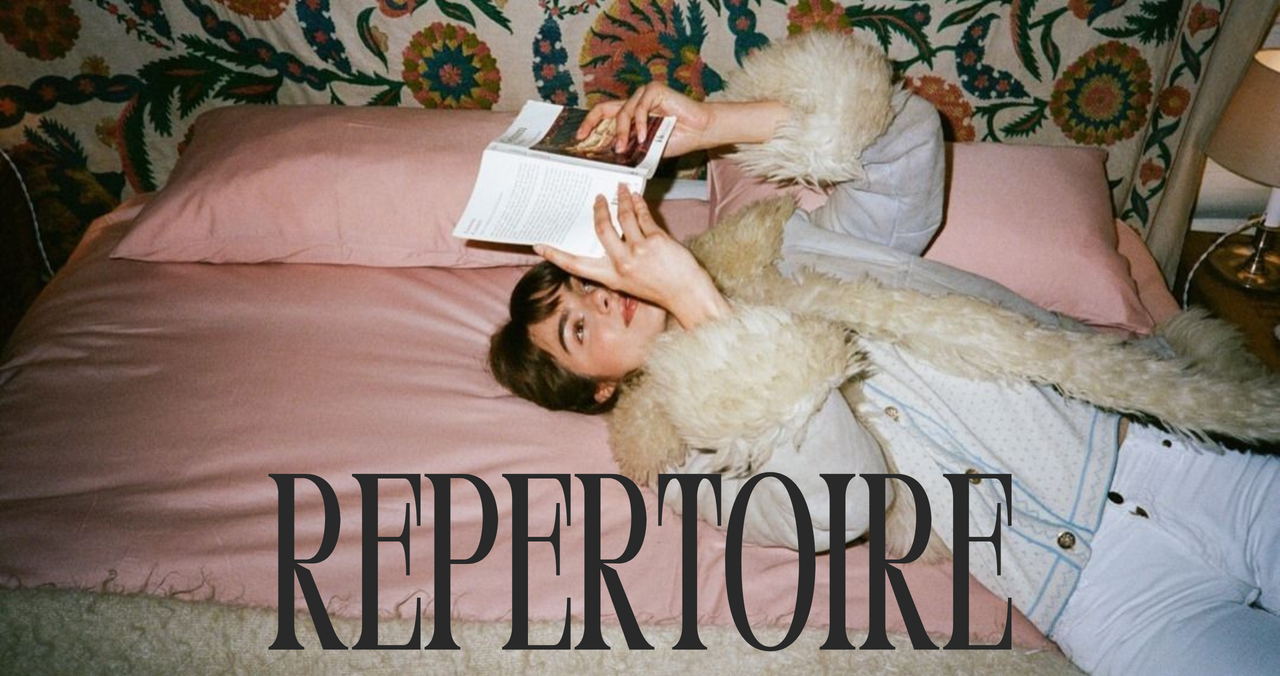 Substack banner for @repertoire