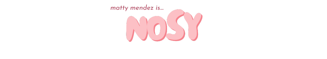 Substack banner for @nosy