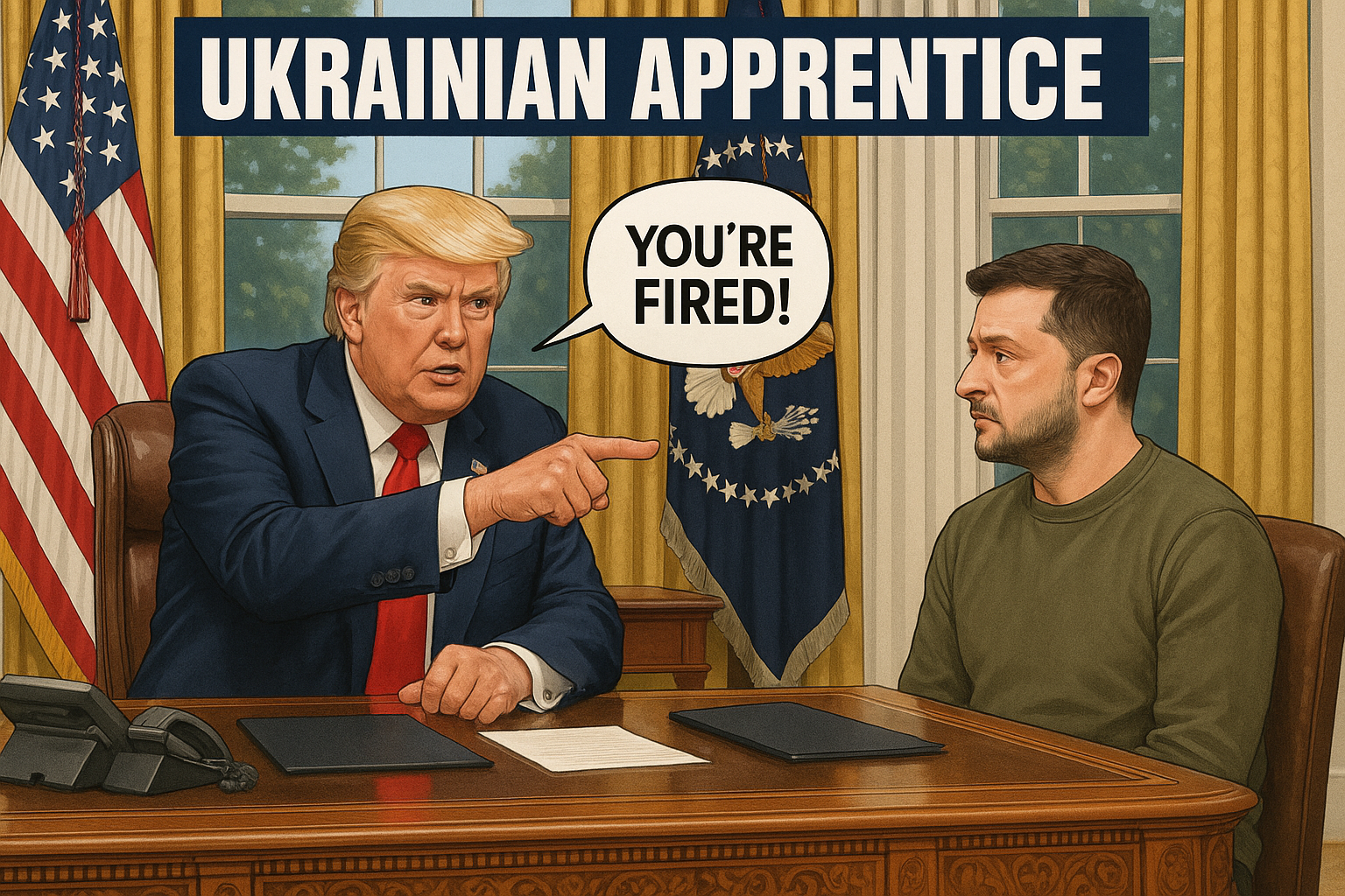 Part One - Is Trump Turning Ukraine Into A Live "Art Of The Deal"?