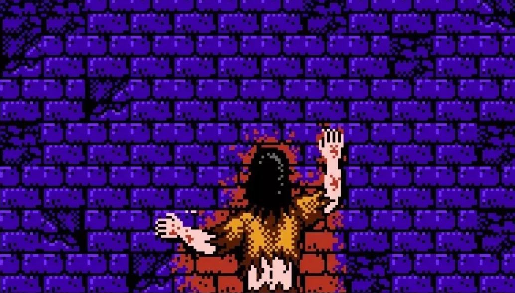 Screen capture of Sweet Home horror game