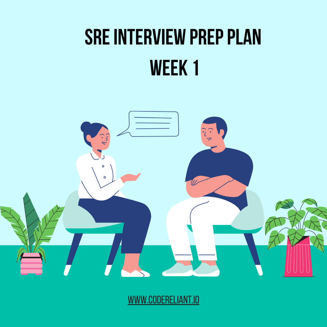SRE Interview Prep Plan (week 1) - by Team CodeReliant
