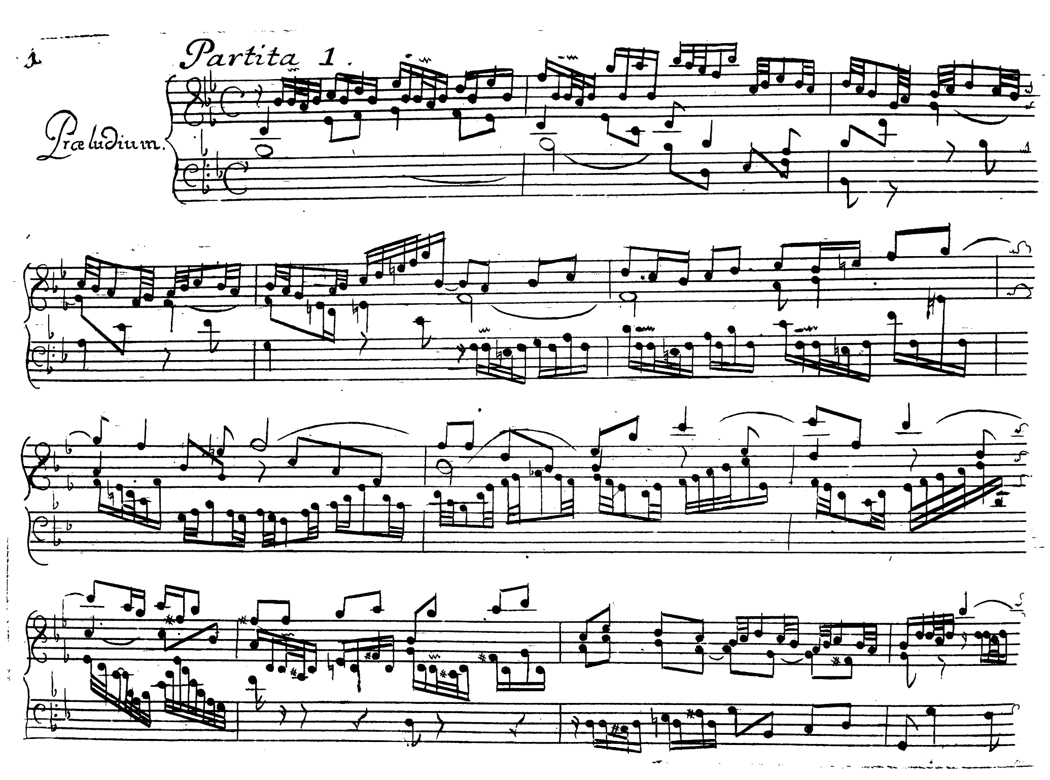 BWV 825 – Partita No.1 in B-flat Major - by Jacob