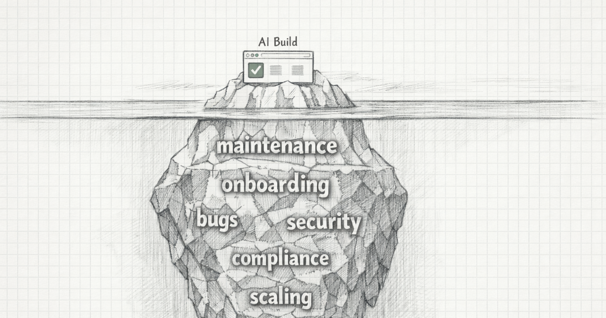 Miniatura dla AI ułatwia budowanie. To nie znaczy, że powinieneś budować wszystko.