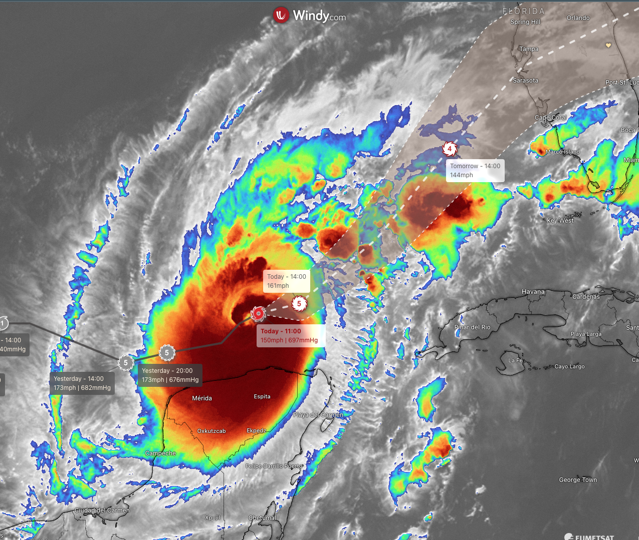 Image for article: Hurricane Warning: Hurricane Milton Intensifies - Sandbag Distribution, Shelter Availability, and Preparedness Measures
