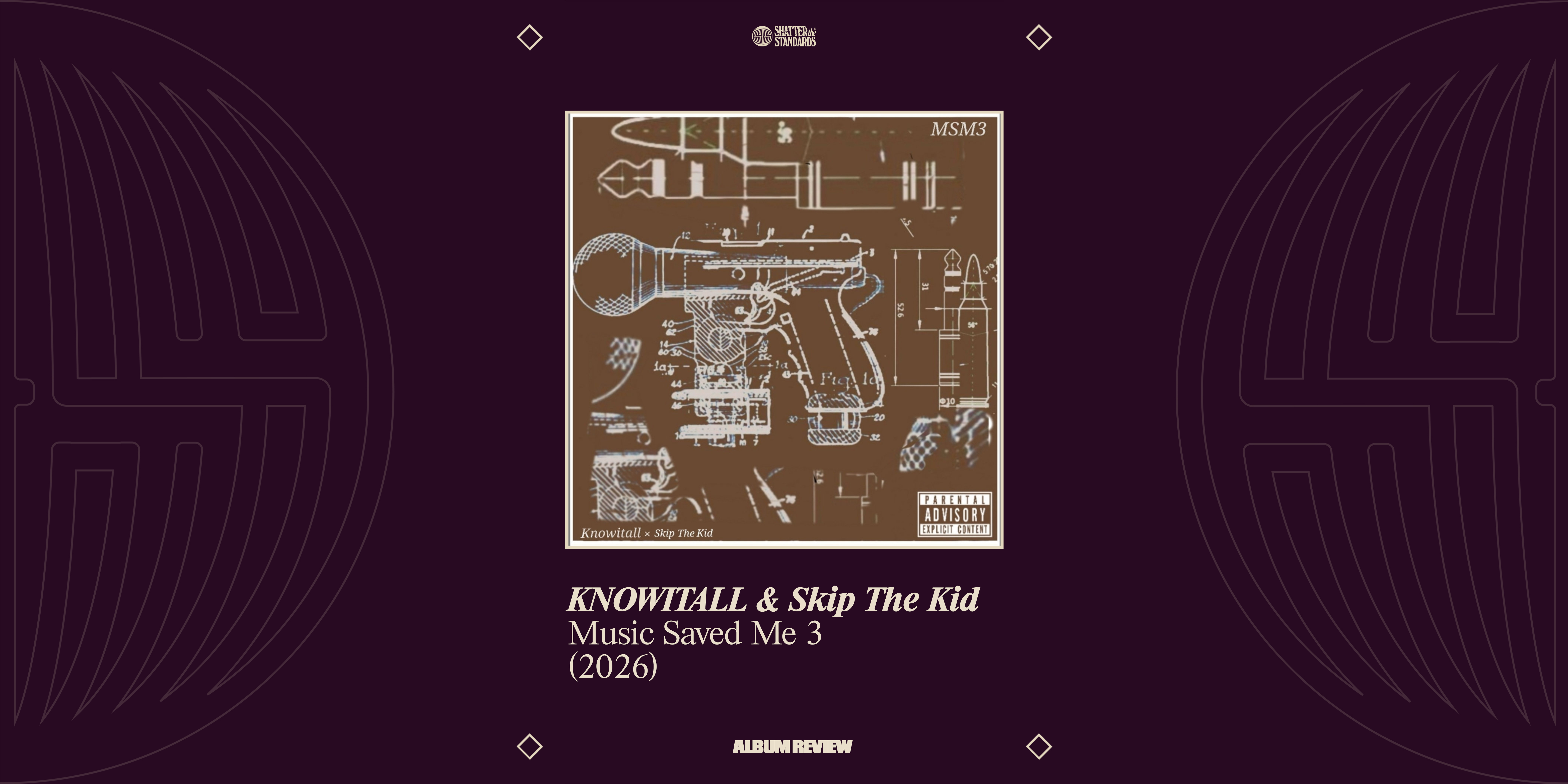 Album Review: Music Saved Me 3 by KNOWITALL &amp; Skip The Kid