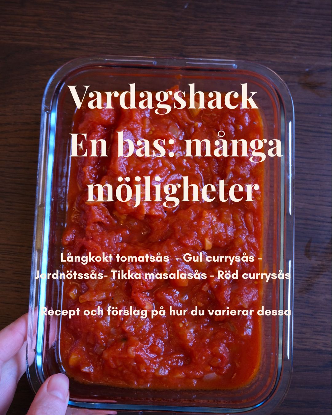 Vardagshack: 5 baser ➡️ massa möjligheter