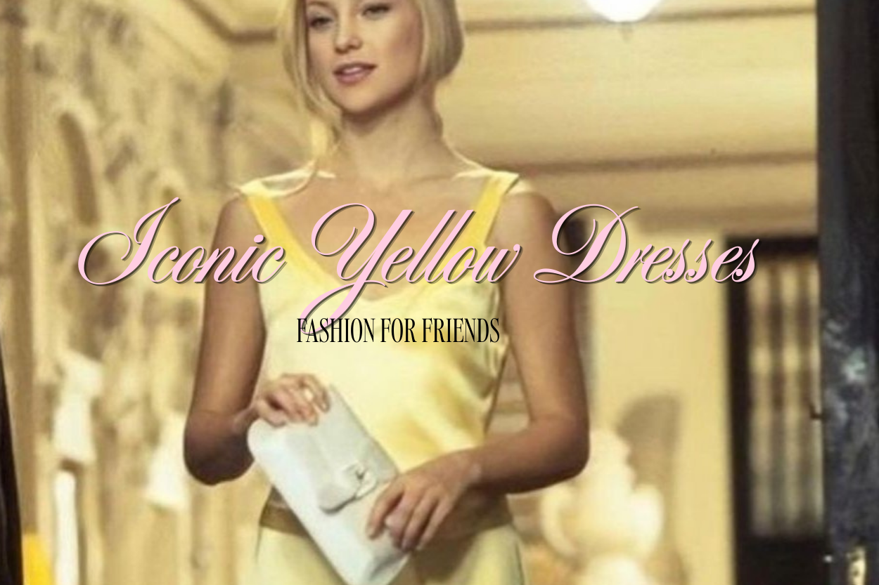 Iconic Yellow Dresses In TV & Film - by Kaeleen Stone