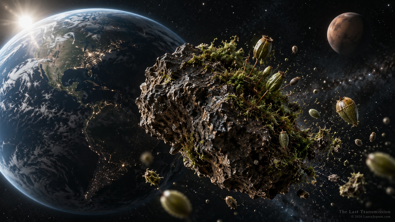 Life May Not Need a Spaceship to Cross Between Worlds