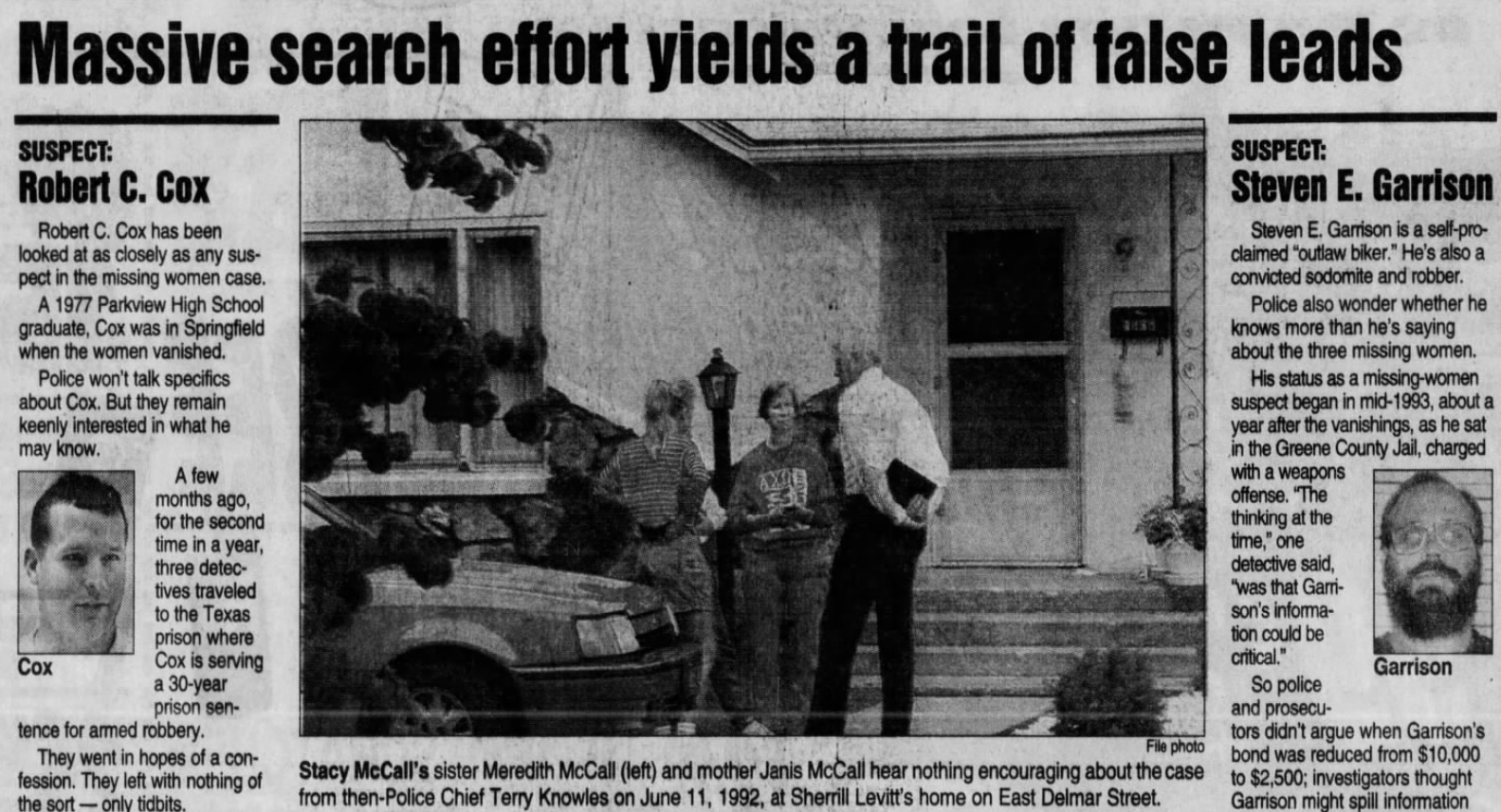 Missouri Mystery The Chilling Disappearance of the "Springfield Three"