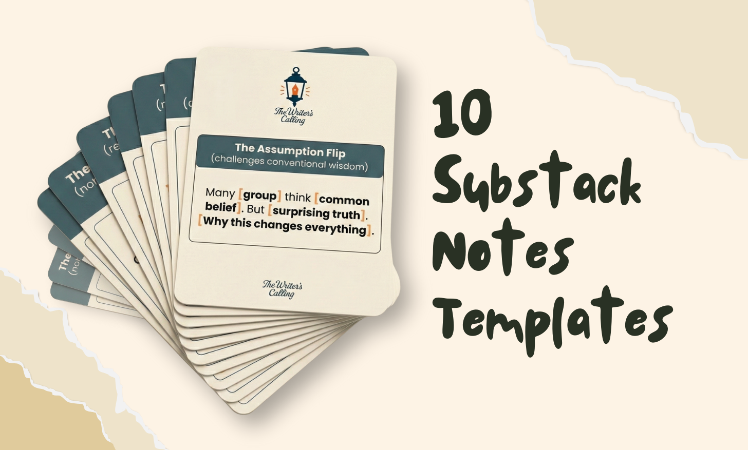 10 Substack Notes Templates (Printable) - by Grant Herbel