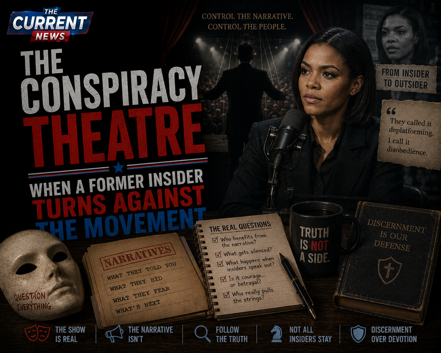 The Conspiracy Theatre: Candace Owens vs. TPUSA