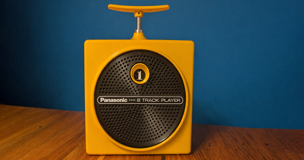 The Panasonic Dynamite 8 RQ-830S 8 Track Player The Panasonic Dynamite 8 RQ-830S 8 Track Player