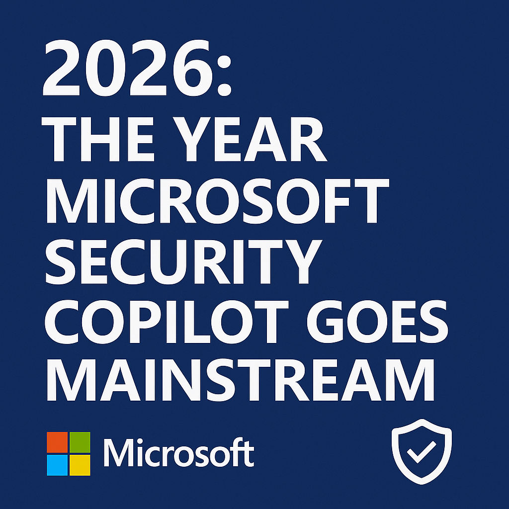 2026: The Year Microsoft Security Copilot Goes Mainstream