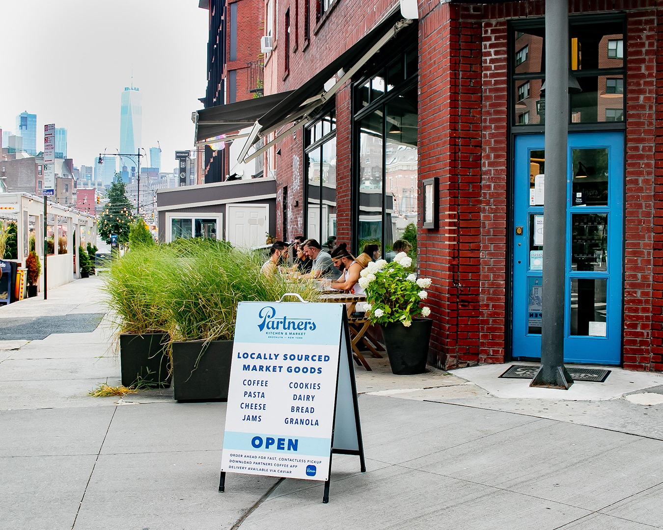 Partners Coffee West Village storefront