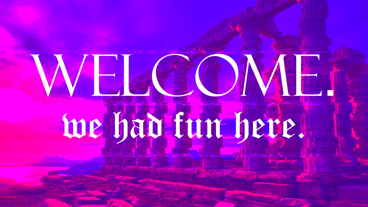 Substack banner for @historical