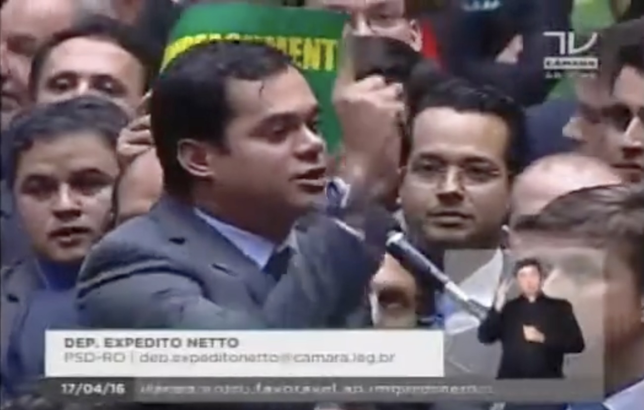 Agora no PT, Expedito Netto votou pelo impeachment de Dilma, mas 'mitou' ao dizer que votaria contra Eduardo Cunha