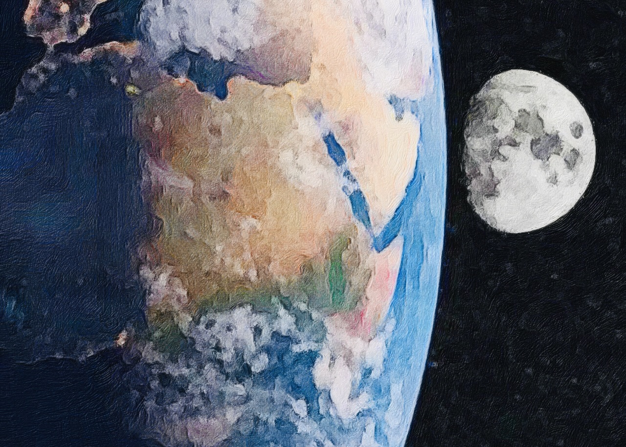 holding the darkness and beauty of life on this spaceship called earth