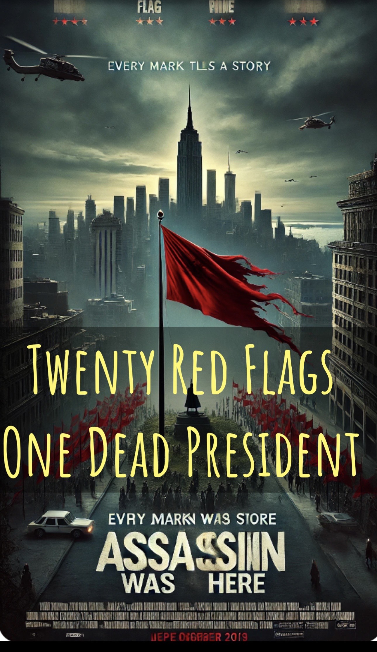Twenty Red Flags To Murder – An Assassins Digital Footprints To Killing Trump