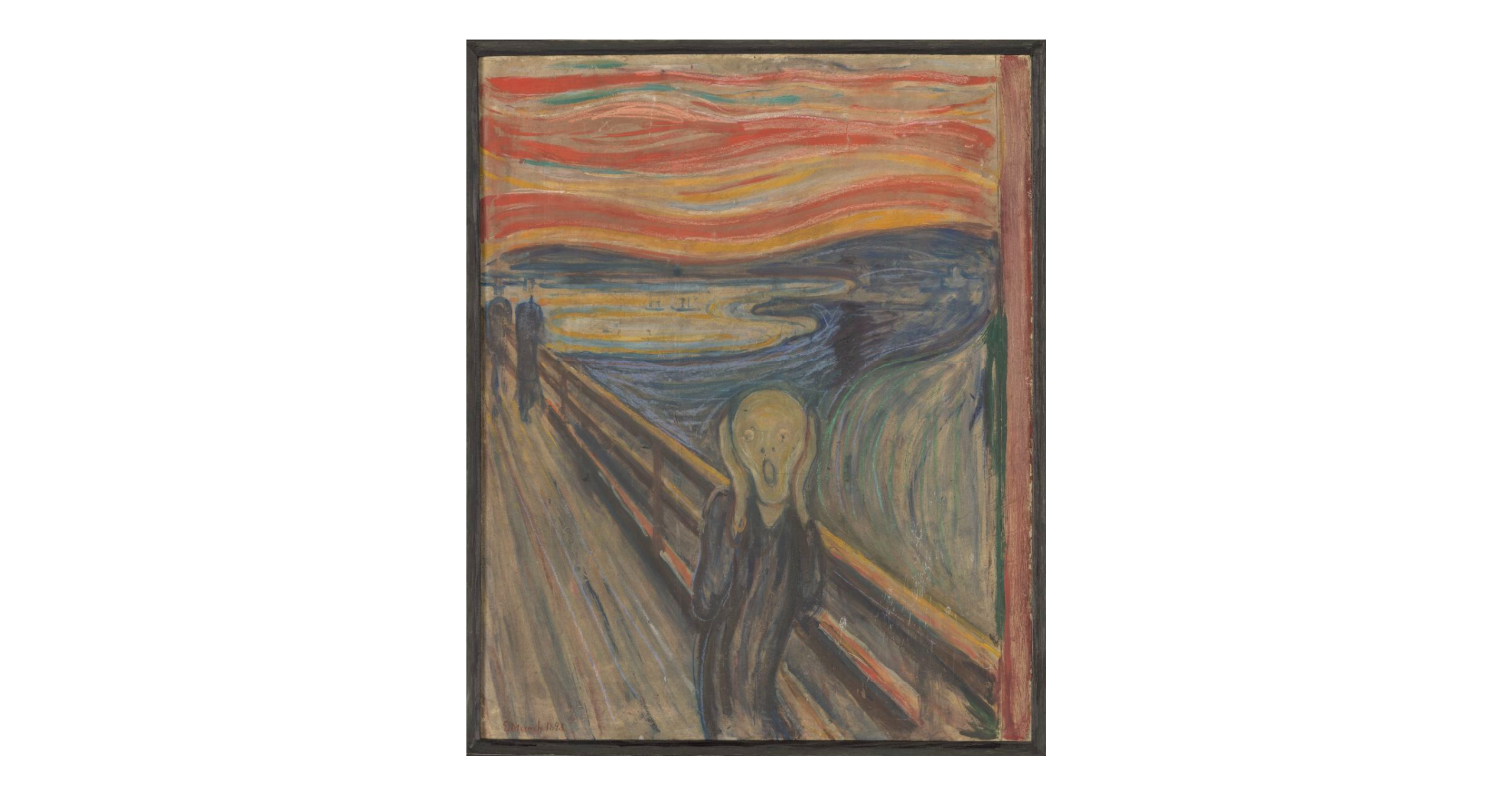 Edvard Munch's The Scream painting