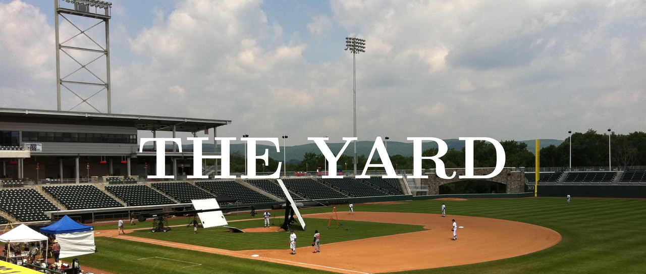 Substack banner for @theyard