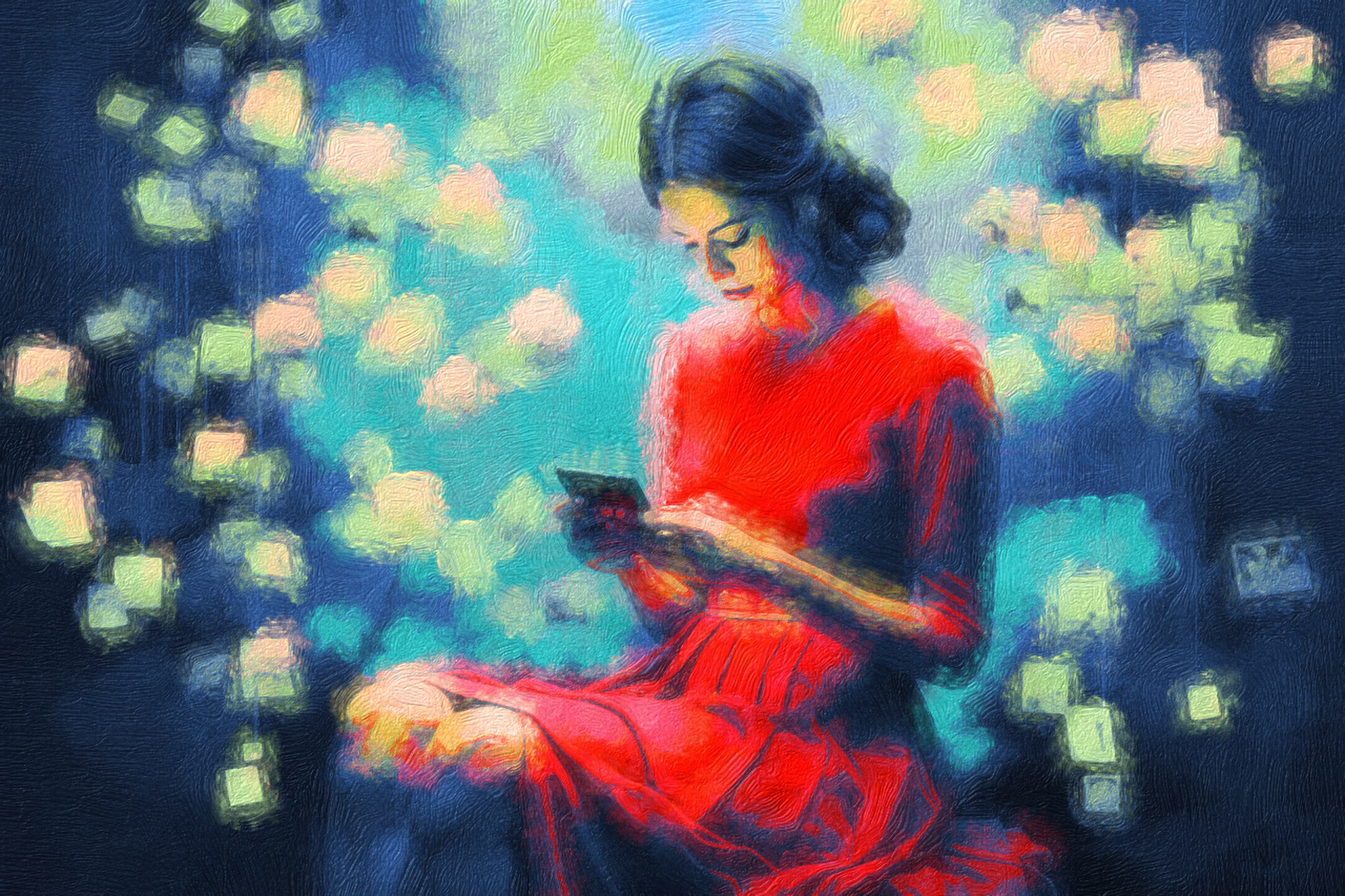 the body knows what our feed makes us forget