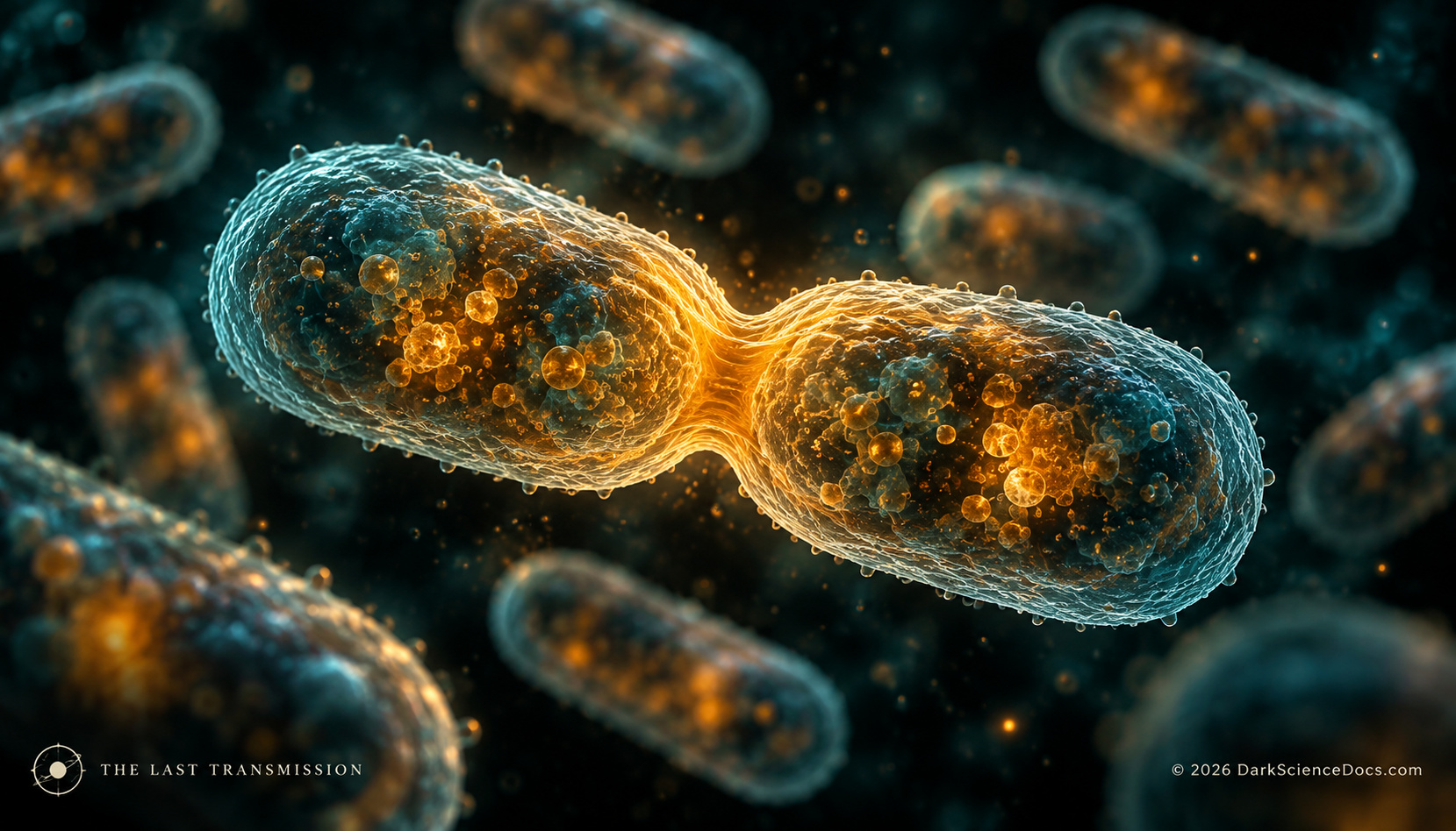 Concept artwork. Daughter cells can inherit a temporary chemical influence as well as genetic instructions.