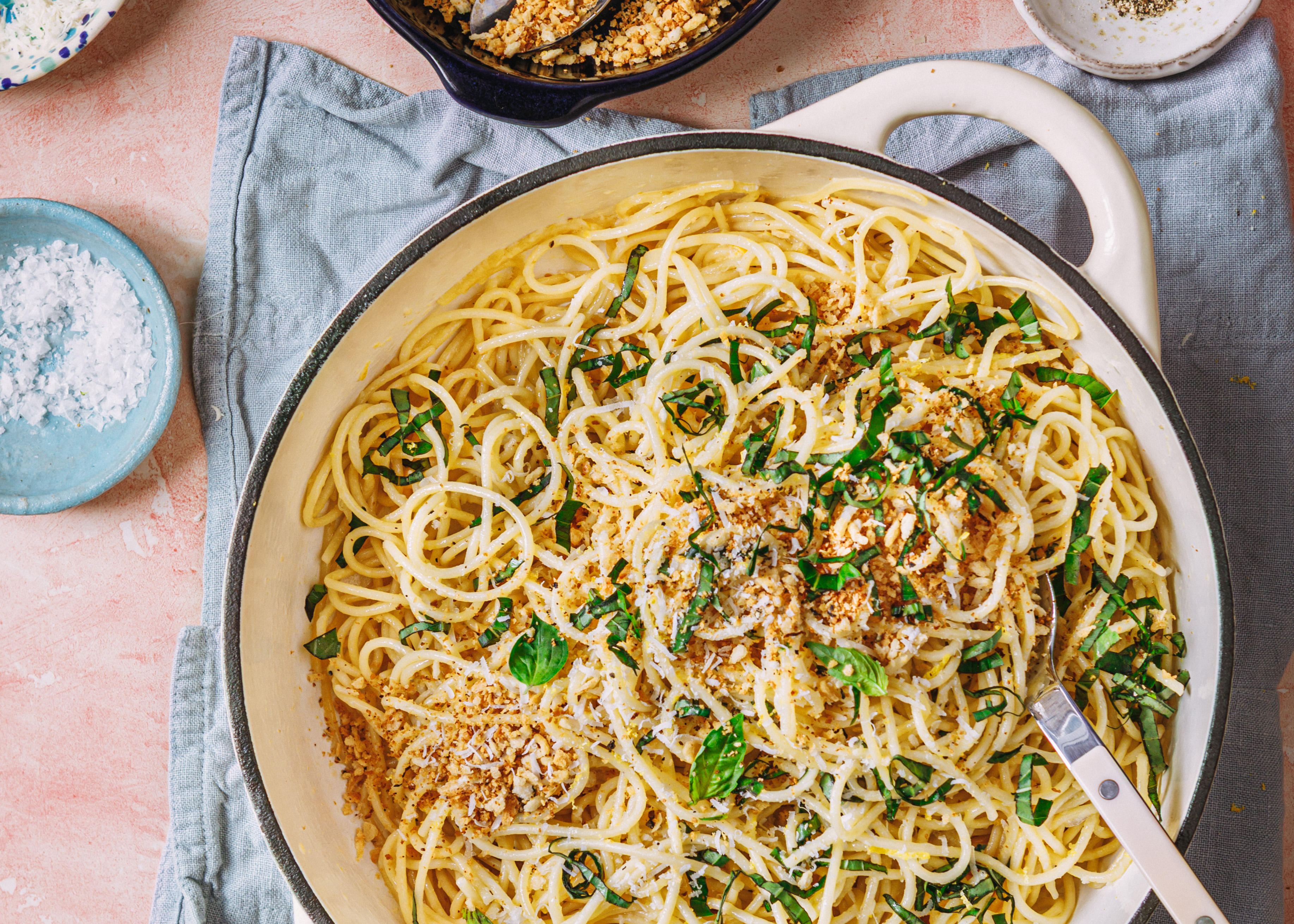 lemon basil pasta