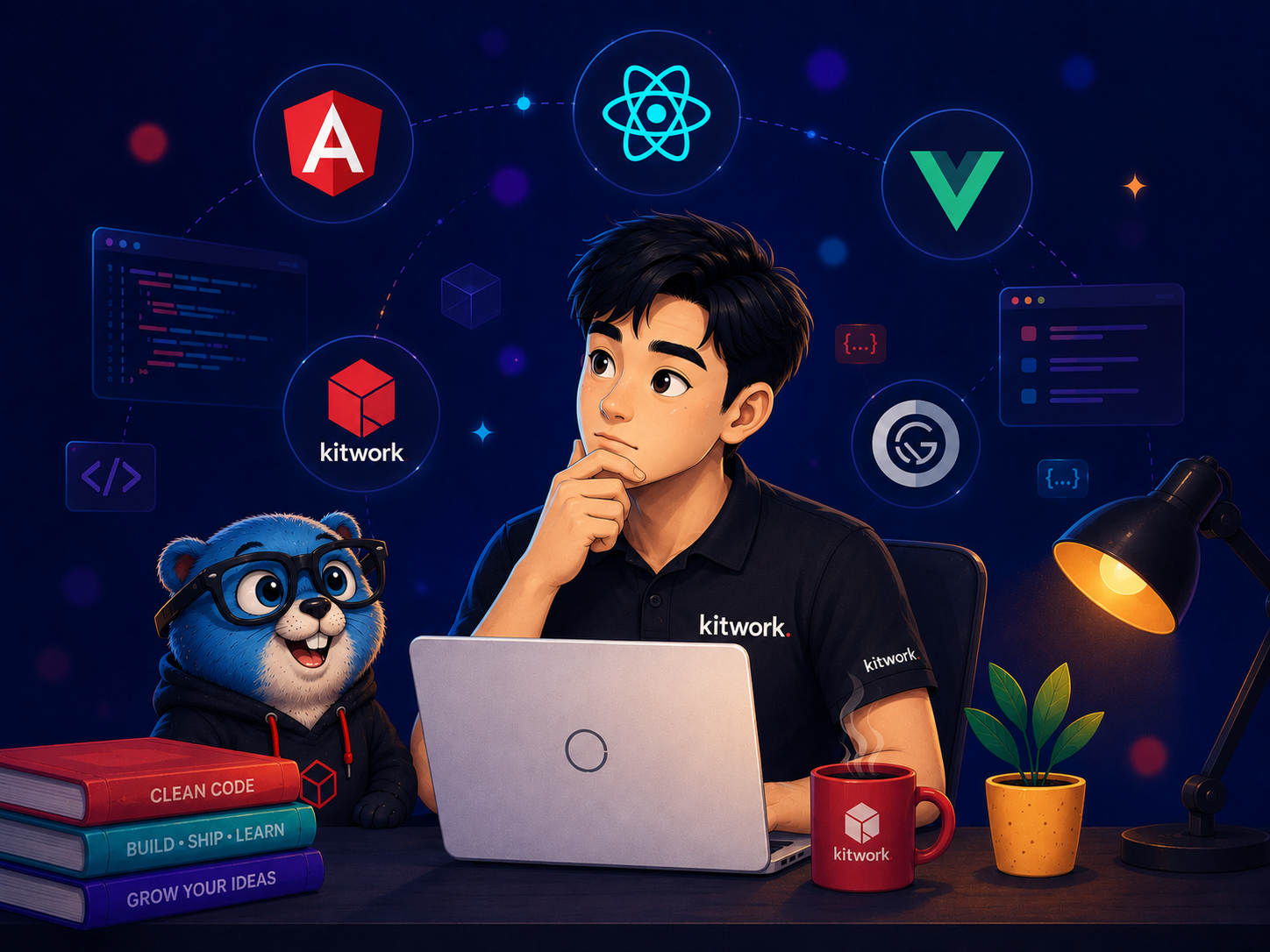 Angular vs React vs Vue: My Indie-Stack Developer Journey
