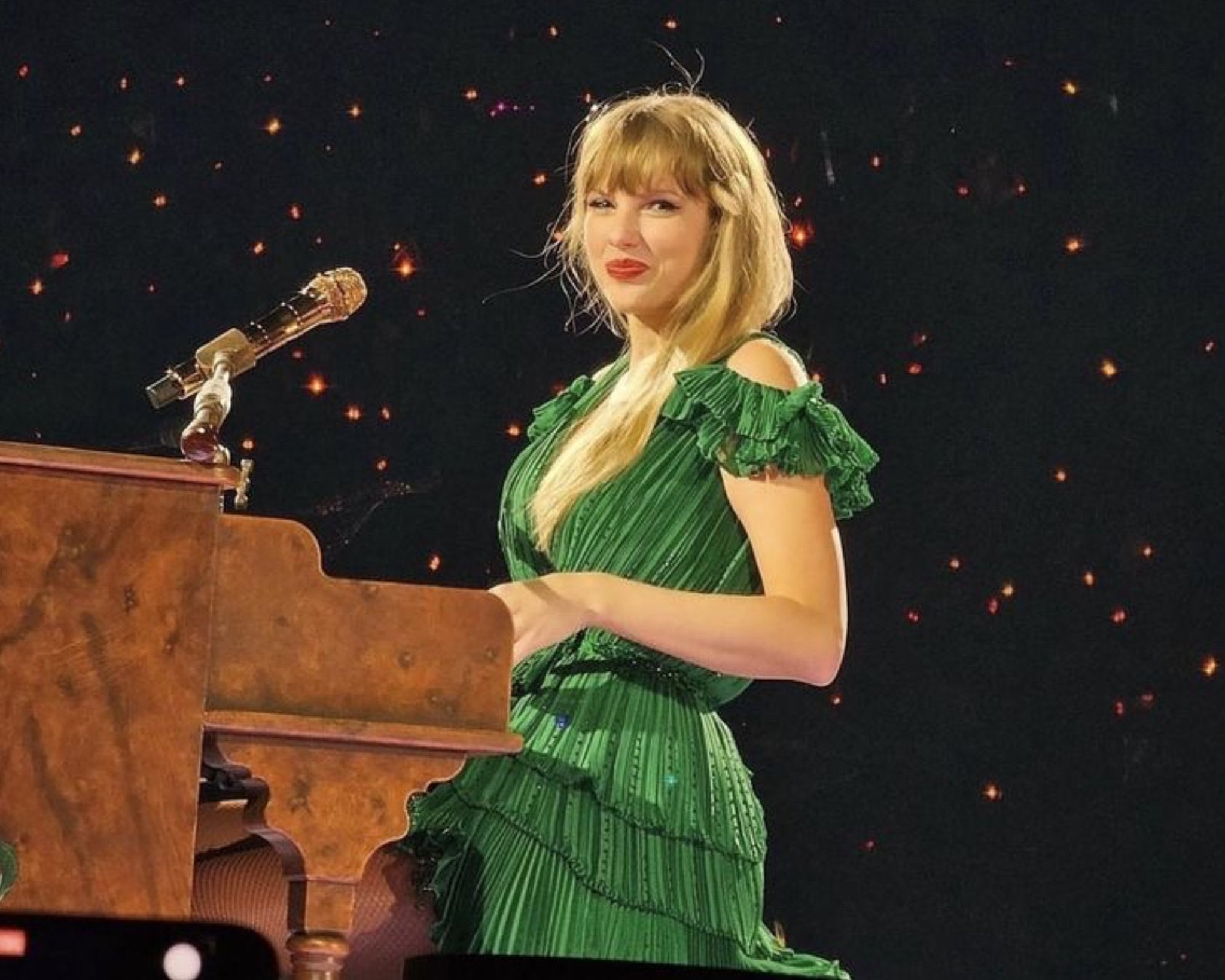 eras tour green dress The Denim Utility Jacket main image 0