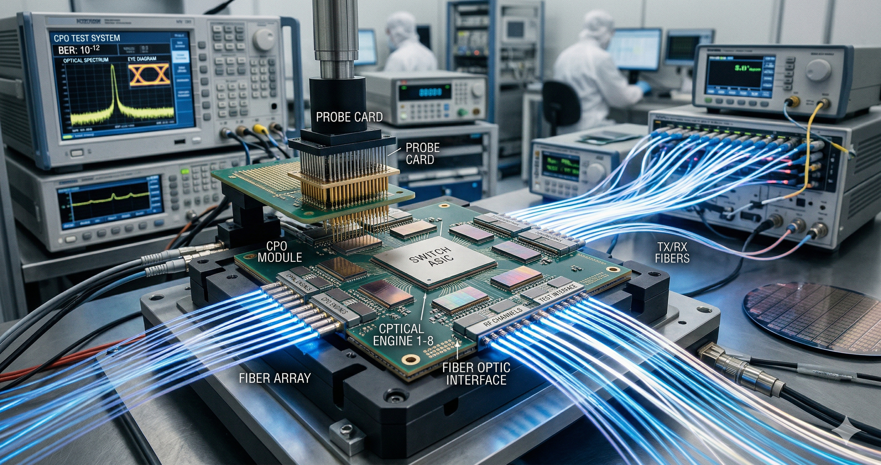 Figure 1: CPO moves into volume production across Broadcom, NVIDIA, TSMC, and Samsung