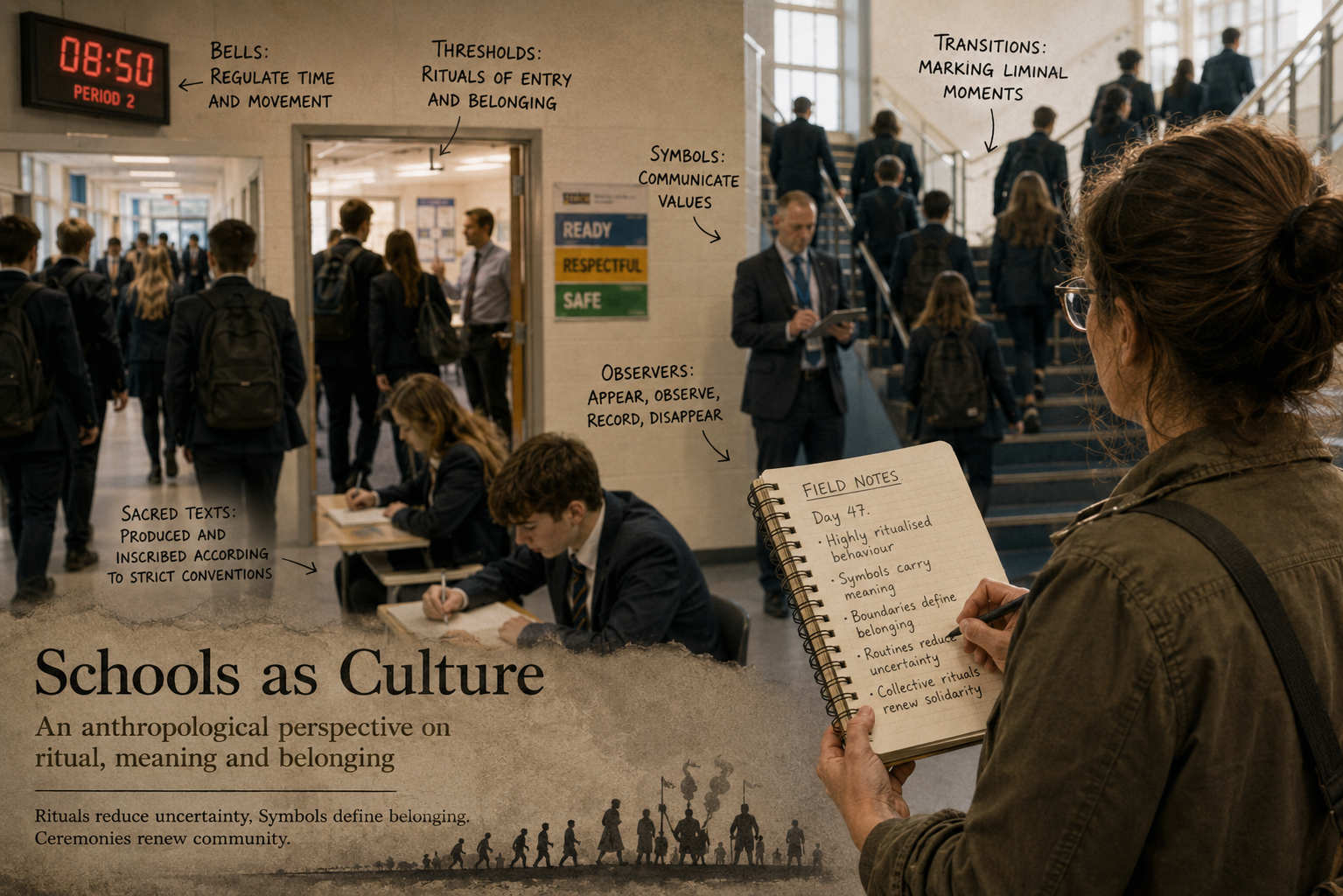 The anthropology of school rituals