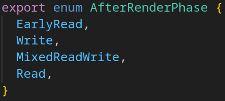 Angular afterRender (afterEveryRender) & afterNextRender NEW phases API