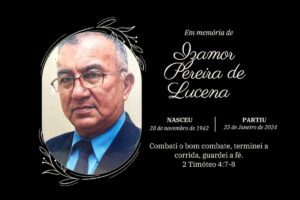 Morre, ao 82 anos, Izamor Lucena, servidor da Assembleia Legislativa de Rondônia