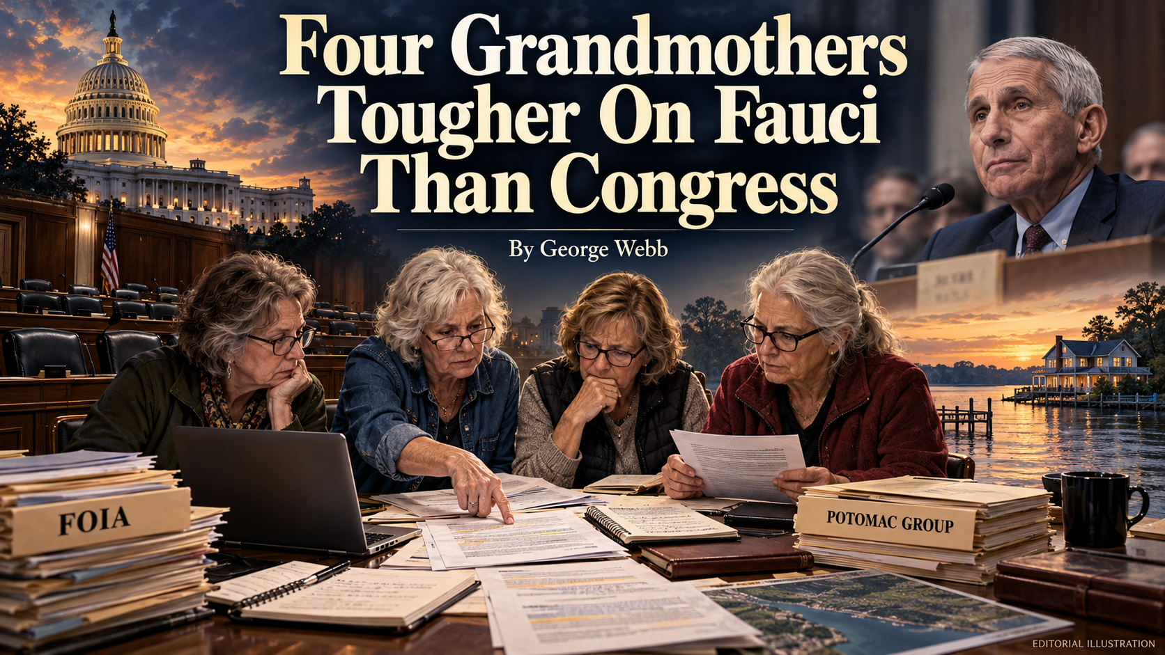 Four Grandmothers Tougher on Fauci than Congress
