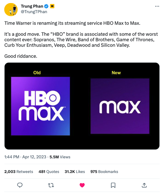 HBO Max and Discovery Plus to become Max, confusing almost everybody