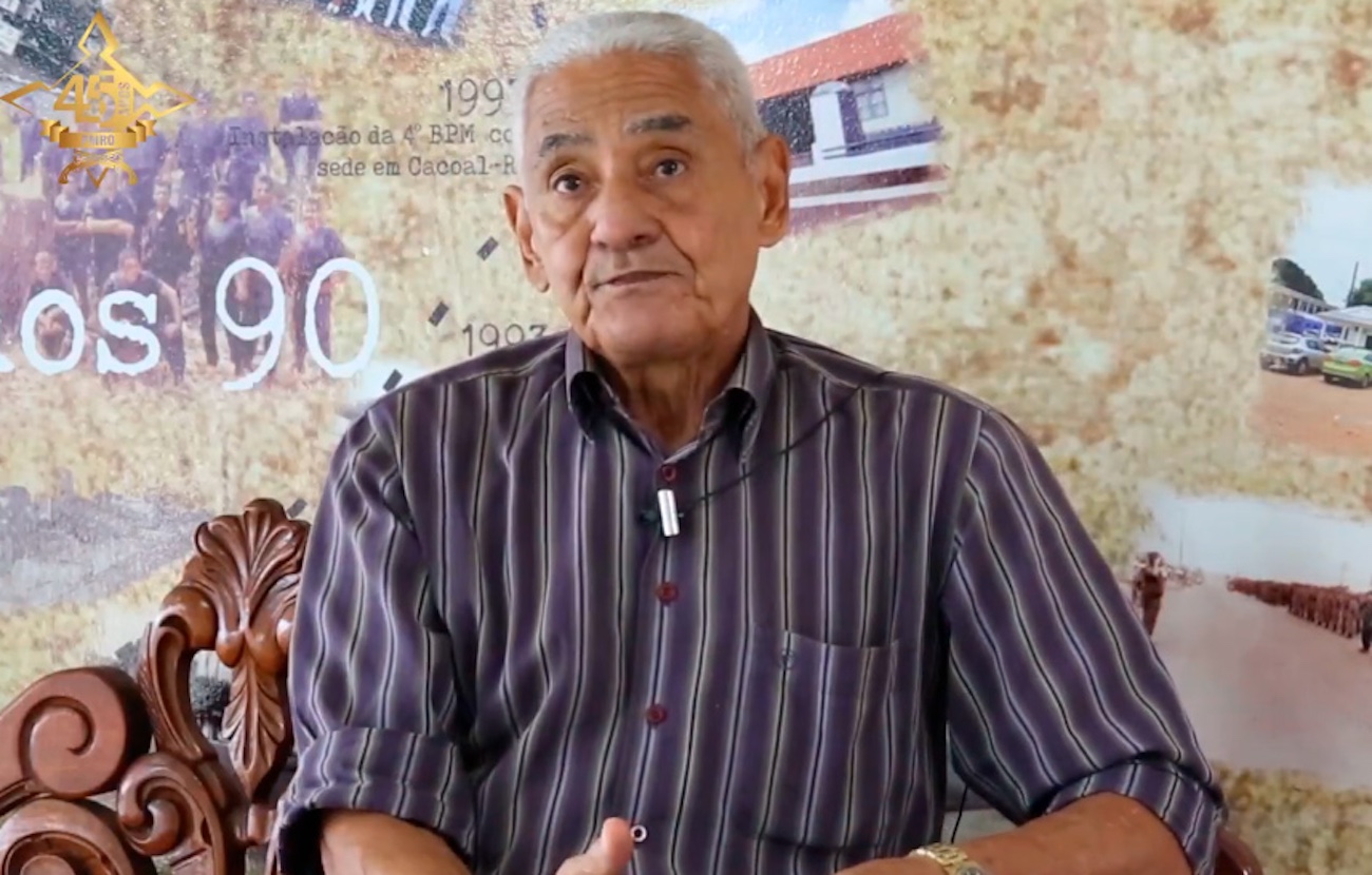 Coronel Valnir Ferro morre aos 76 anos em Porto Velho