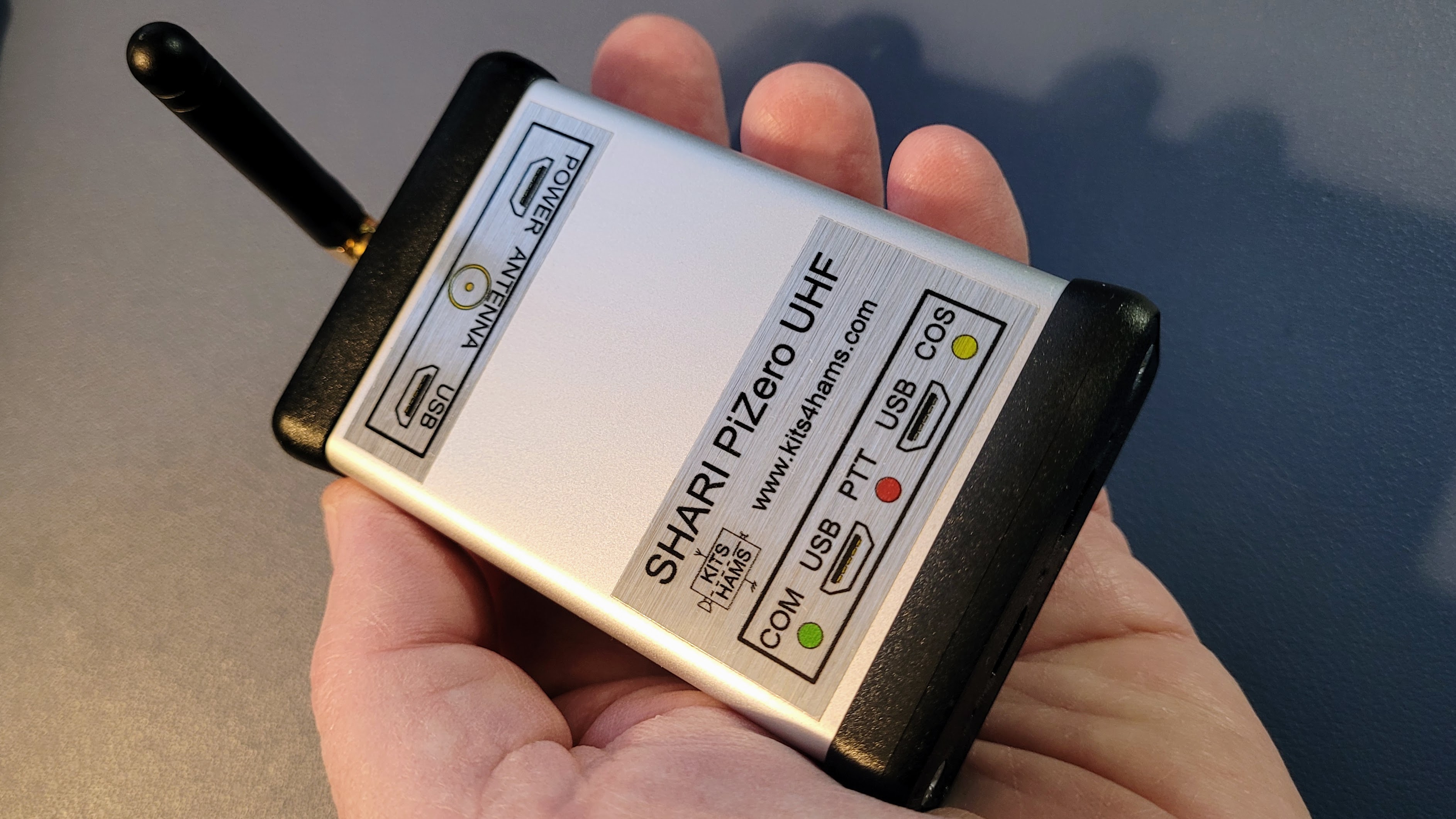 SHARI PiZero in hand