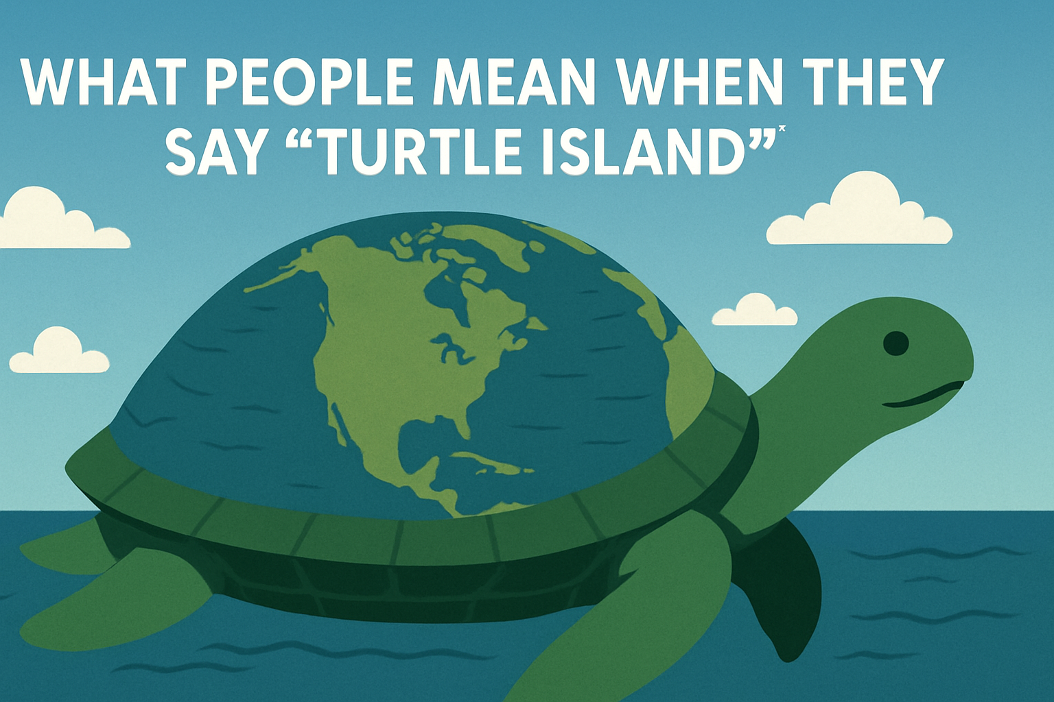 What People Mean When They Say ‘Turtle Island’