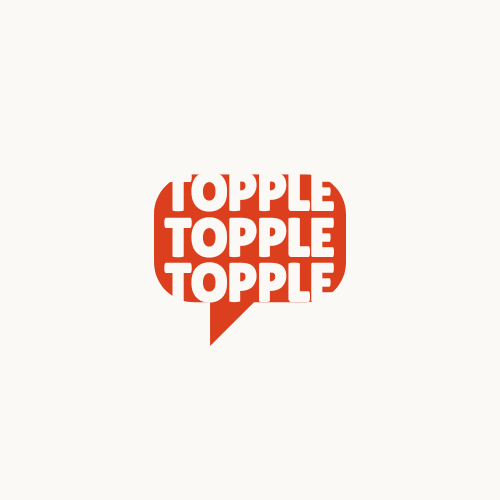 Substack banner for @topple