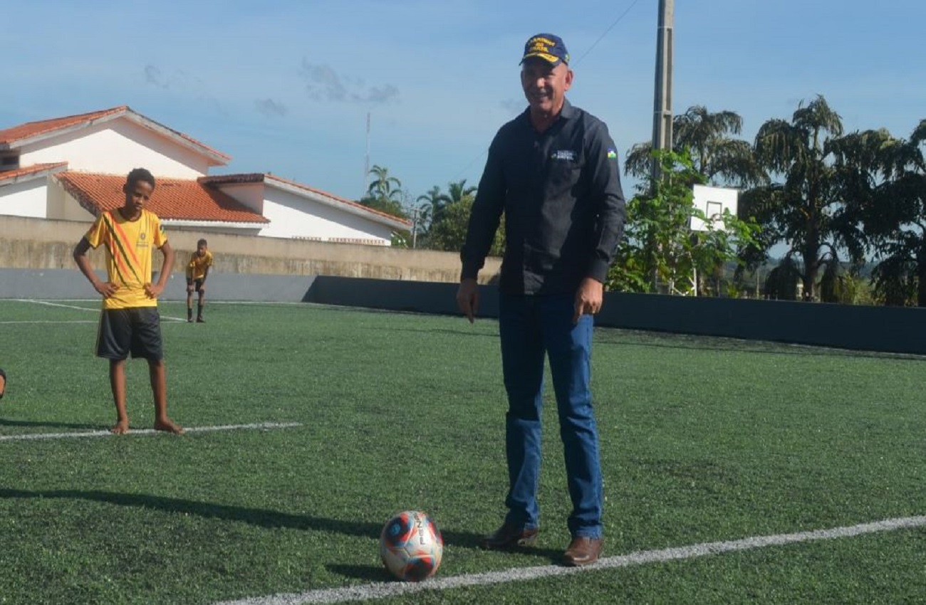 Com apoio de Ezequiel Neiva, Vilhena terá novos espaços para prática esportiva