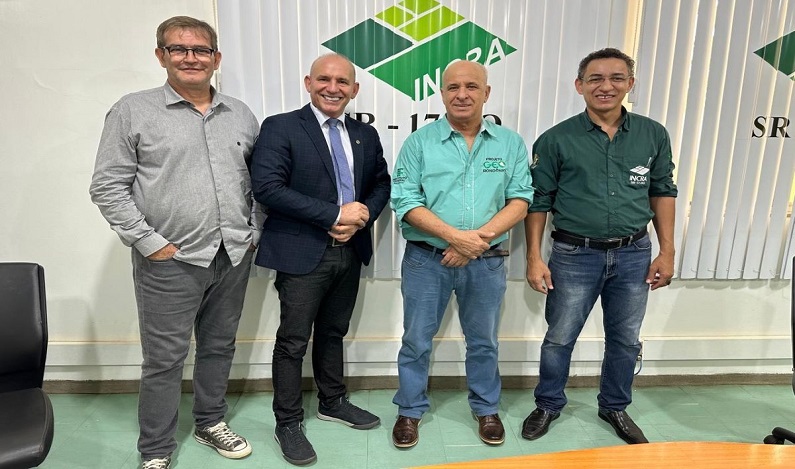 Ezequiel Neiva destaca atuação do Incra na liberação de crédito de fomento rural para Cabixi