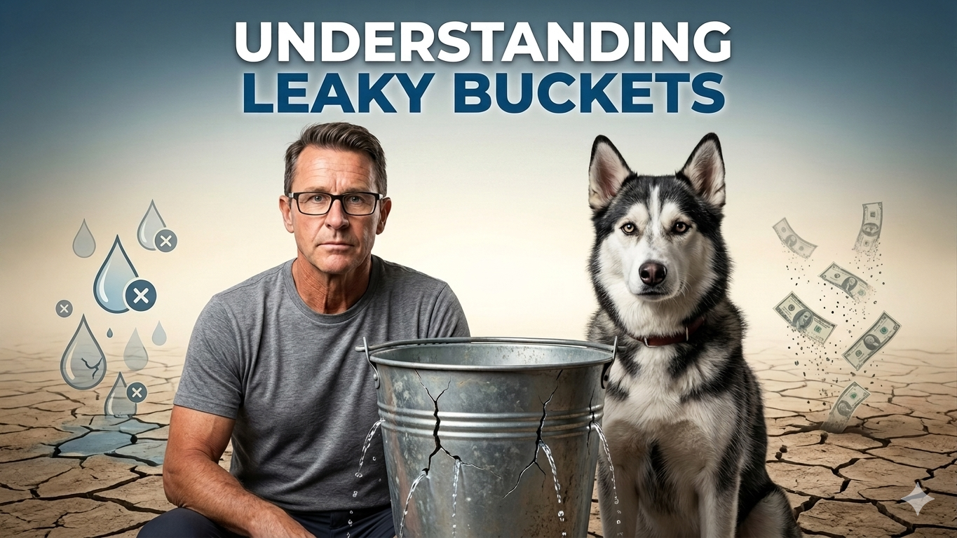 Build Another Income Stream By Fixing The ‘Leaky Bucket’ Syndrome
