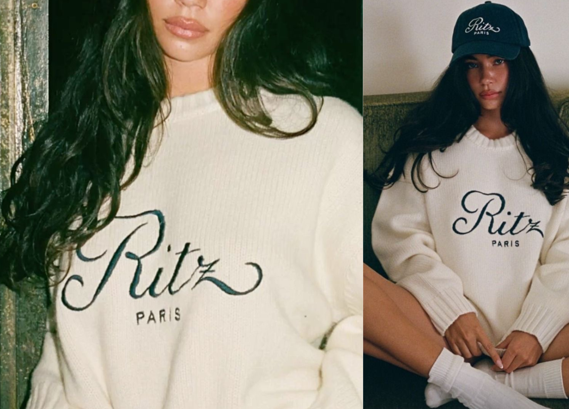 That Damn Ritz Paris x Frame Sweater - by Cassidy Green