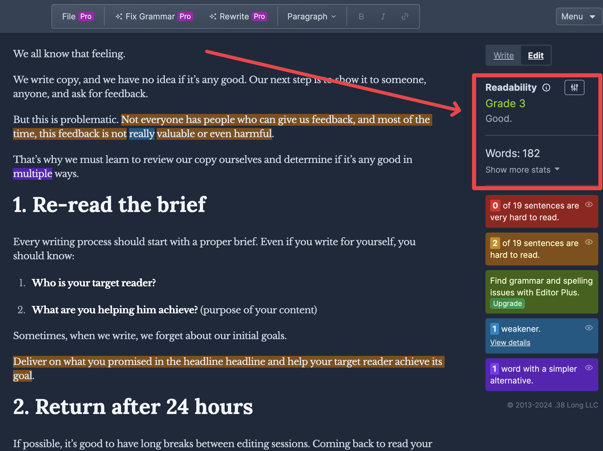 7 Ways To Self-Review Your Copy