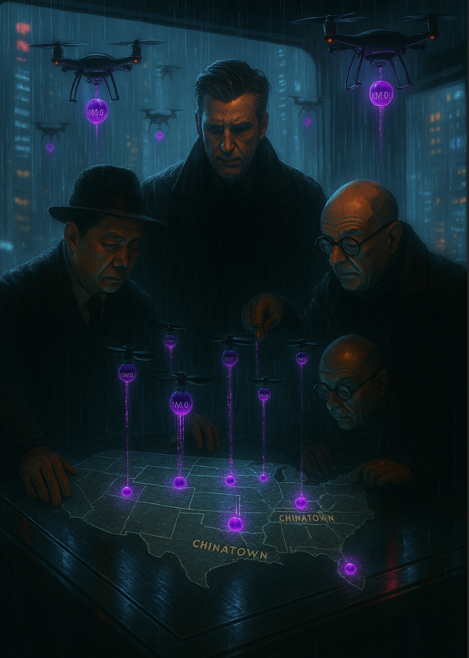 Trump Protests – Chinatown Meets Blade Runner