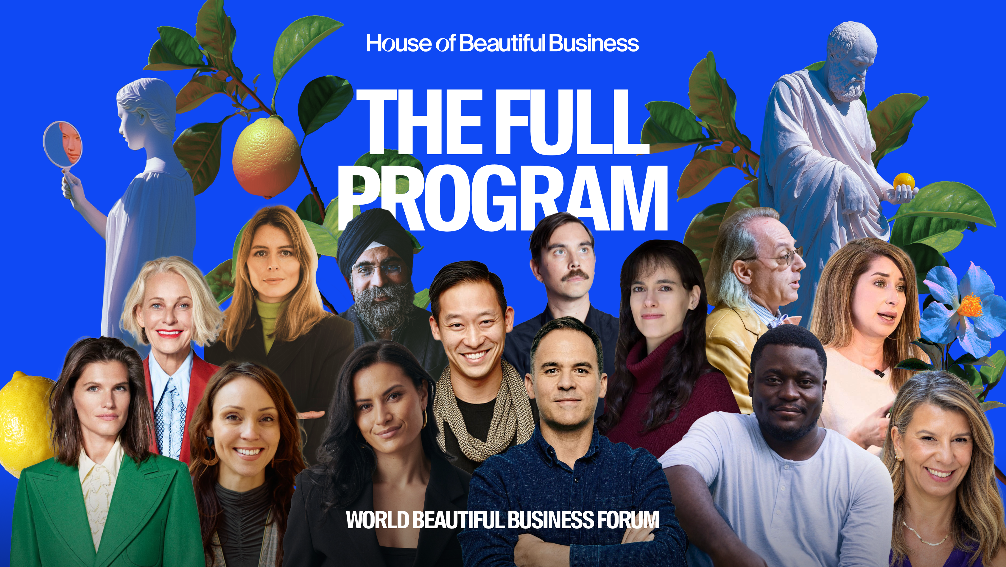 AND HERE IT IS: The Full Program of the World Beautiful Business Forum